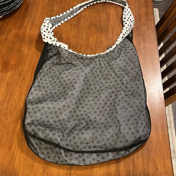 Nike Packable Reversible Tote Bag Polka Dot 2010 black white - Picture 3 of 11